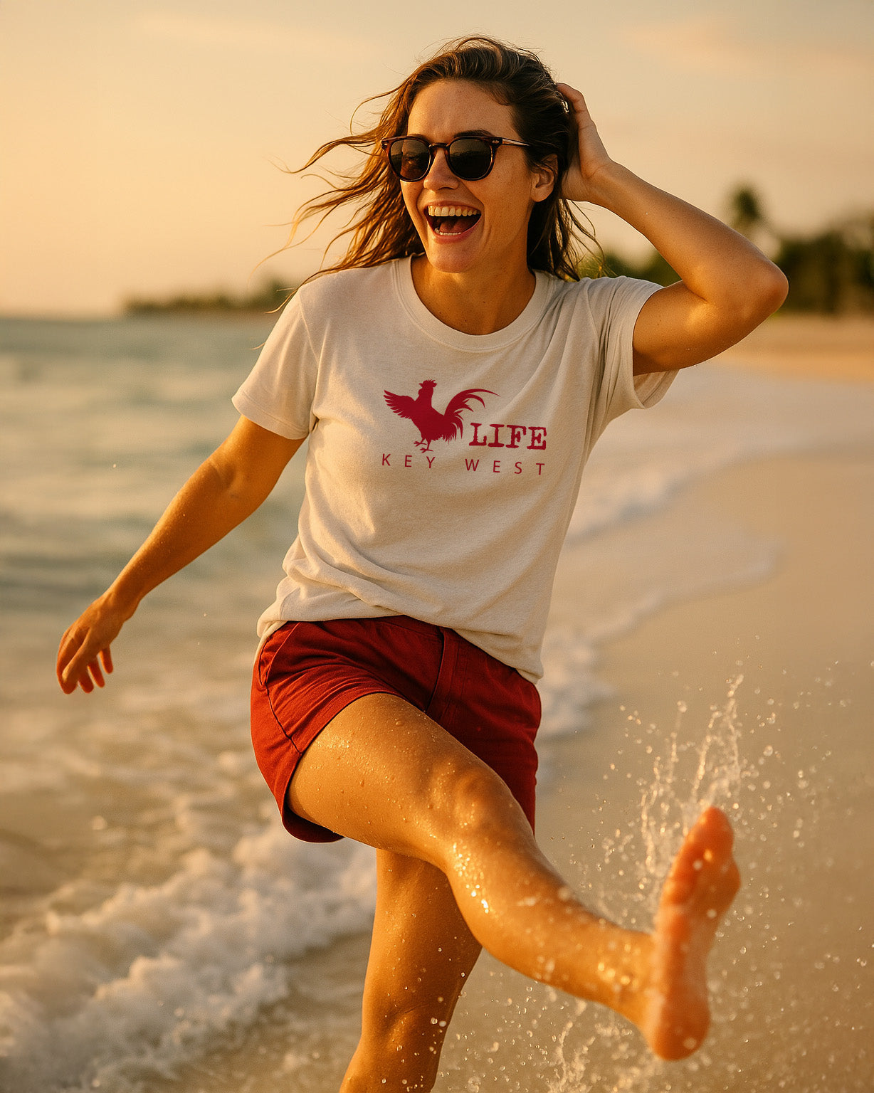 Women's Cock Lite Key West T-shirt