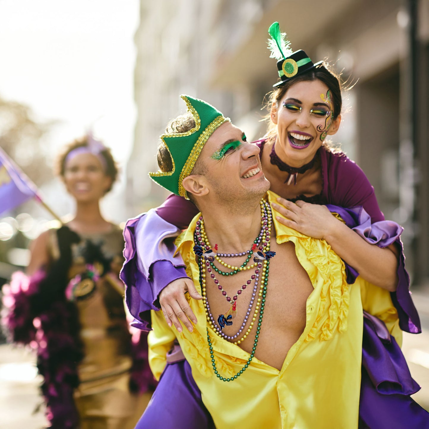 Mardi Gras Necklace