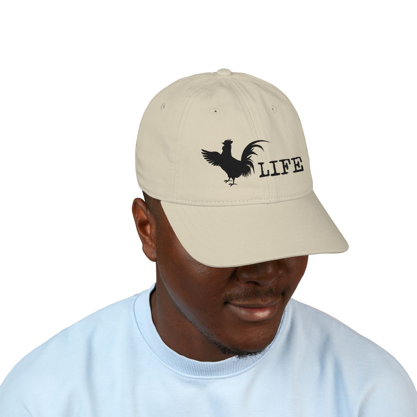 Cock Lite Dad Hat Beige