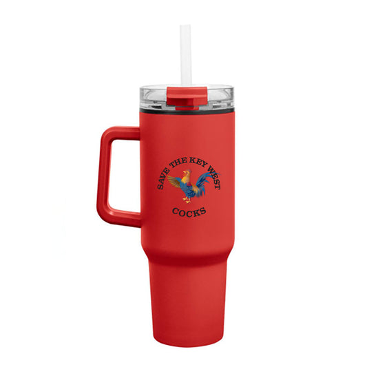 Save the Key West Cocks 40 oz. Travel Mug