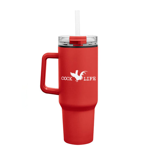 Cock Life 40 oz. Travel Mug