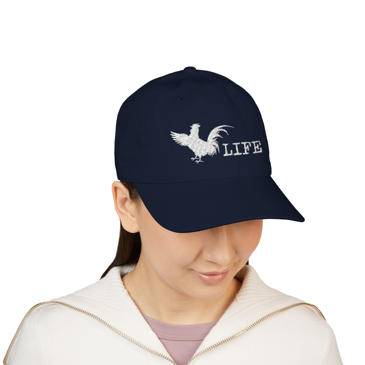 Cock Lite Dad Hat Blue