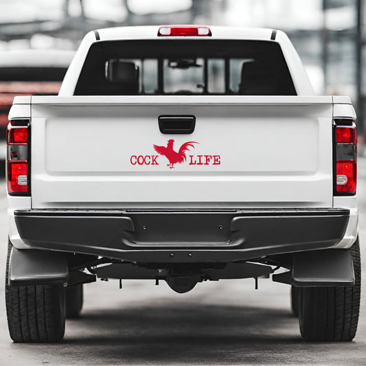 Cock Life Logo Decal